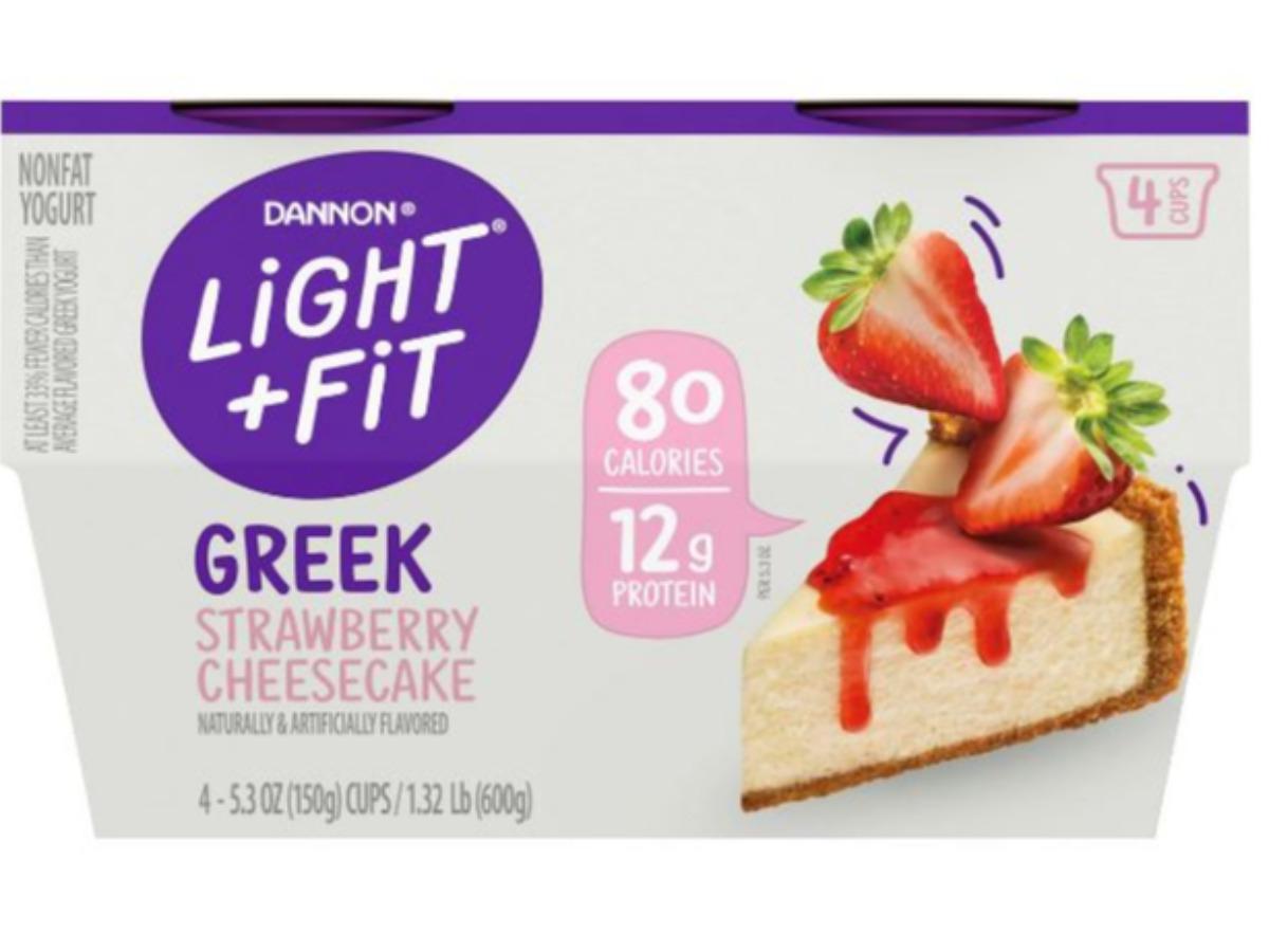 Light & Fit Yogurt, Strawberry Cheesecake Nutrition Facts Eat This Much
